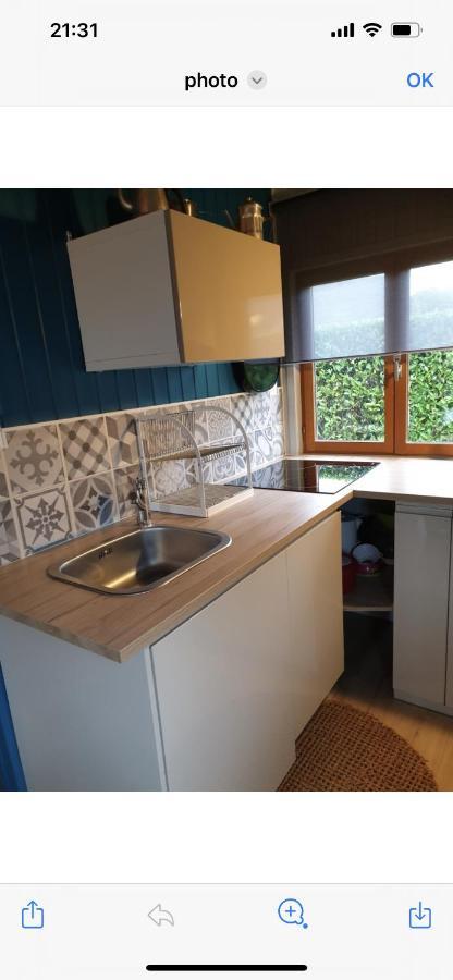 Gite Chalet Bleu Soleil Saint-Benoit-d'Hebertot Dış mekan fotoğraf